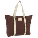 LOUIS VUITTON Antigua Cabas GM Tote Bag Brown M80662 LV Auth ka1415-1