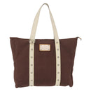 LOUIS VUITTON Antigua Cabas GM Tote Bag Brown M80662 LV Auth ka1415-13