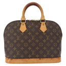 LOUIS VUITTON Monogram Alma Handtasche M51130 LV Auth ka1429-13