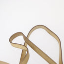 PRADA Tote Bag Leather Gold Tone Auth ka143-8