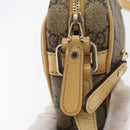 GUCCI GG Supreme Shoulder Bag PVC Beige Gold 201447 Auth ka1430-10