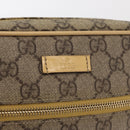 GUCCI GG Supreme Shoulder Bag PVC Beige Gold 201447 Auth ka1430-17