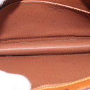 LOUIS VUITTON Epi Pochette Homme Bag Brown Zipangu Gold M52528 LV Auth ka1437-9
