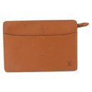 LOUIS VUITTON Epi Pochette Homme Bag Brown Zipangu Gold M52528 LV Auth ka1437-13