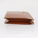 LOUIS VUITTON Epi Pochette Homme Bag Brown Zipangu Gold M52528 LV Auth ka1437-3