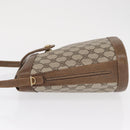 GUCCI GG Supreme Shoulder Bag PVC Beige Gold Auth ka1439-5