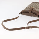 GUCCI GG Supreme Shoulder Bag PVC Beige Gold Auth ka1439-7