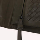 BOTTEGA VENETA INTRECCIATO Clutch Bag Leather Beige Auth ka1441-14