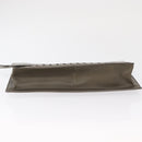 BOTTEGA VENETA INTRECCIATO Clutch Bag Leather Beige Auth ka1441-8
