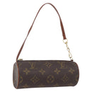 LOUIS VUITTON Monogram Papillon Pouch LV Auth ka1442-1