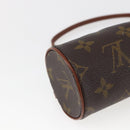 LOUIS VUITTON Monogram Papillon Pouch LV Auth ka1442-17