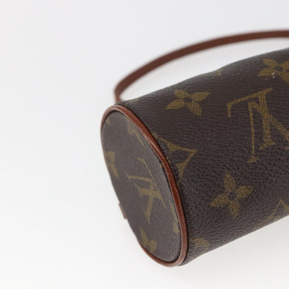 LOUIS VUITTON Monogram Papillon Pouch LV Auth ka1442