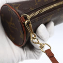 LOUIS VUITTON Monogram Papillon Pouch LV Auth ka1442-9