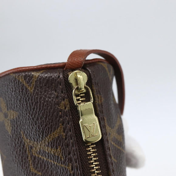 LOUIS VUITTON Monogram Papillon Pouch LV Auth ka1442