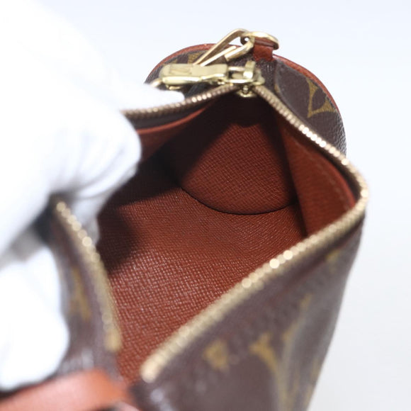 LOUIS VUITTON Monogram Papillon Pouch LV Auth ka1442