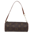 LOUIS VUITTON Monogram Papillon Pouch LV Auth ka1442-13