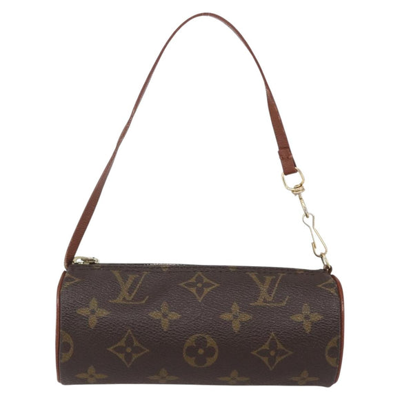 LOUIS VUITTON Monogram Papillon Pouch LV Auth ka1442