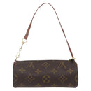 LOUIS VUITTON Monogram Papillon Pouch LV Auth ka1442-2