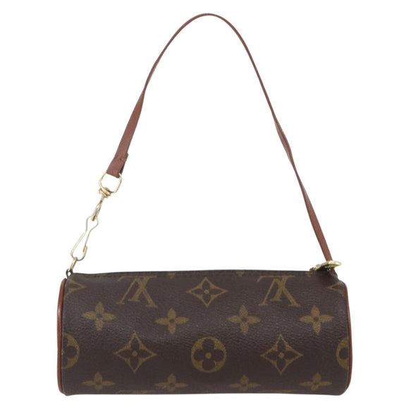 LOUIS VUITTON Monogram Papillon Pouch LV Auth ka1442