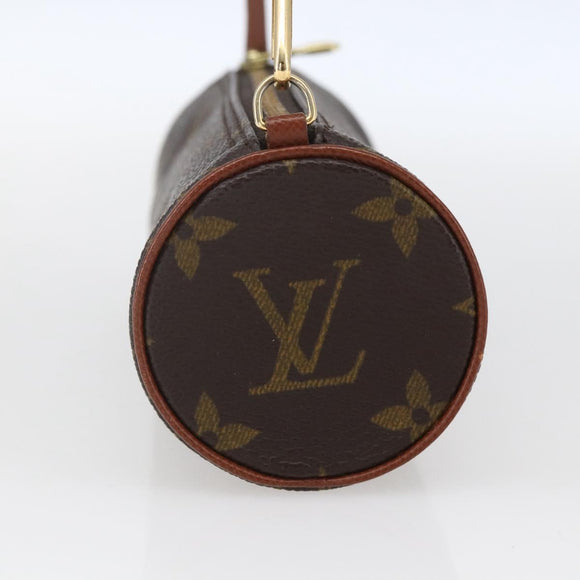 LOUIS VUITTON Monogram Papillon Pouch LV Auth ka1442