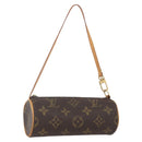 LOUIS VUITTON Monogram Papillon Pouch LV Auth ka1443-1