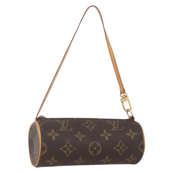LOUIS VUITTON Monogram Papillon Pouch LV Auth ka1443