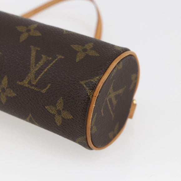 LOUIS VUITTON Monogram Papillon Pouch LV Auth ka1443