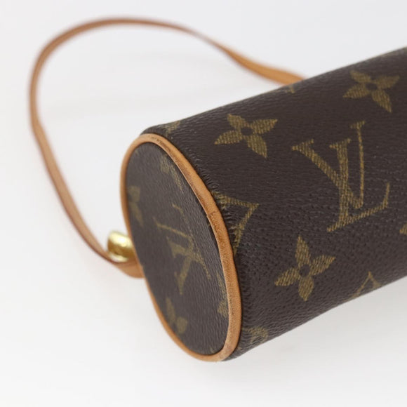 LOUIS VUITTON Monogram Papillon Pouch LV Auth ka1443