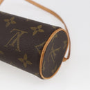 LOUIS VUITTON Monogram Papillon Pouch LV Auth ka1443-15
