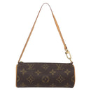 LOUIS VUITTON Monogram Papillon Pouch LV Auth ka1443-13