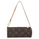 LOUIS VUITTON Monogram Papillon Pouch LV Auth ka1443-2