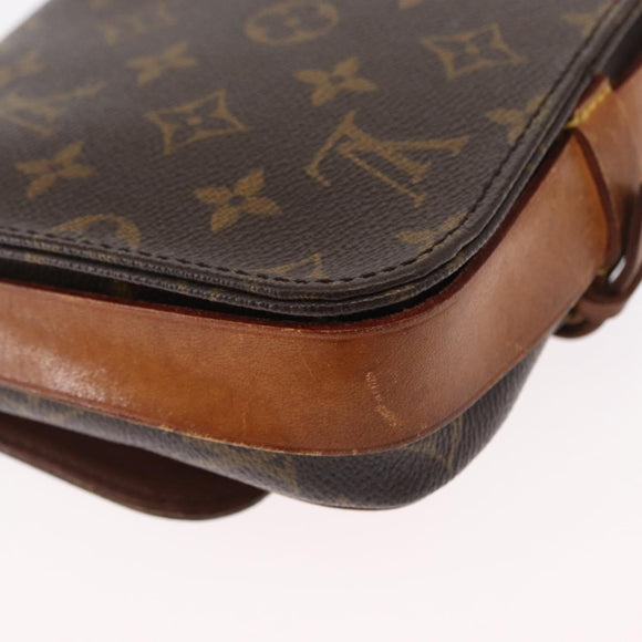 LOUIS VUITTON Monogram Cartouchiere PM Shoulder Bag M51254 LV Auth ka1444