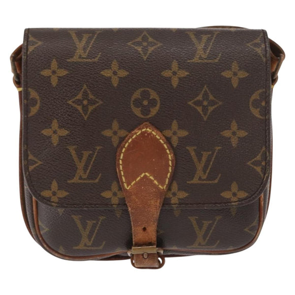 LOUIS VUITTON Monogram Cartouchiere PM Shoulder Bag M51254 LV Auth ka1444