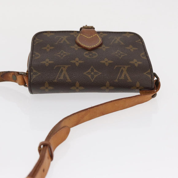 LOUIS VUITTON Monogram Cartouchiere PM Shoulder Bag M51254 LV Auth ka1444