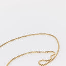 Salvatore Ferragamo Chain Shoulder Bag Leather Red Gold Auth ka1446-8