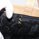 Salvatore Ferragamo Vala Tote Bag Leather Beige Gold Auth ka1447-19