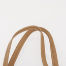 Salvatore Ferragamo Vala Tote Bag Leather Beige Gold Auth ka1447-8