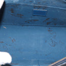 LOUIS VUITTON Epi Dauphine GM Pouch Blue M48435 LV Auth ka145-11