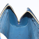 LOUIS VUITTON Epi Dauphine GM Pouch Blue M48435 LV Auth ka145-17