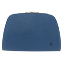 LOUIS VUITTON Epi Dauphine GM Pouch Blue M48435 LV Auth ka145-13