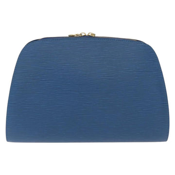 LOUIS VUITTON Epi Dauphine GM Pouch Blue M48435 LV Auth ka145 - 0