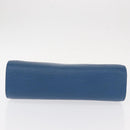 LOUIS VUITTON Epi Dauphine GM Pouch Blue M48435 LV Auth ka145-6