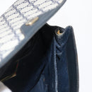 GUCCI GG Supreme Shoulder Bag PVC Navy Gold 116 02 067 Auth ka1454-18