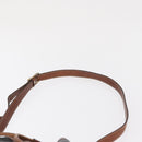 CELINE Shoulder Bag Leather Black Gold Auth ka1459-8
