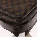 LOUIS VUITTON Damier Ebene Naviglio Shoulder Bag N45255 LV Auth ka1460-17