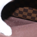 LOUIS VUITTON Damier Ebene Naviglio Shoulder Bag N45255 LV Auth ka1460-11