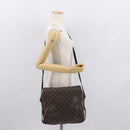 LOUIS VUITTON Damier Ebene Naviglio Shoulder Bag N45255 LV Auth ka1460-24