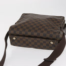 LOUIS VUITTON Damier Ebene Naviglio Shoulder Bag N45255 LV Auth ka1460-7