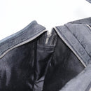 GUCCI GG Canvas Shoulder Bag Black Silver Auth ka1463-21