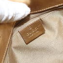 GUCCI GG Canvas Tote Bag Peppermint Gold 002 1099 Auth ka1465-15